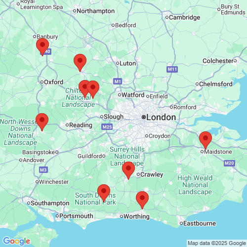 Map of Recent Inspections