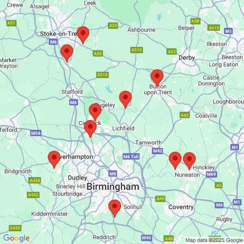 Map of Recent Inspections