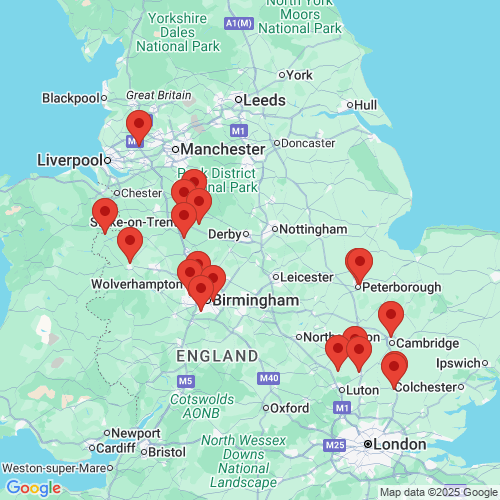 Map of Recent Inspections