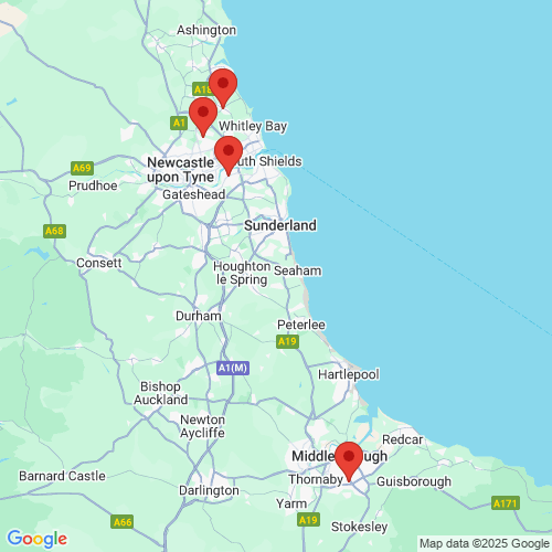 Map of Recent Inspections