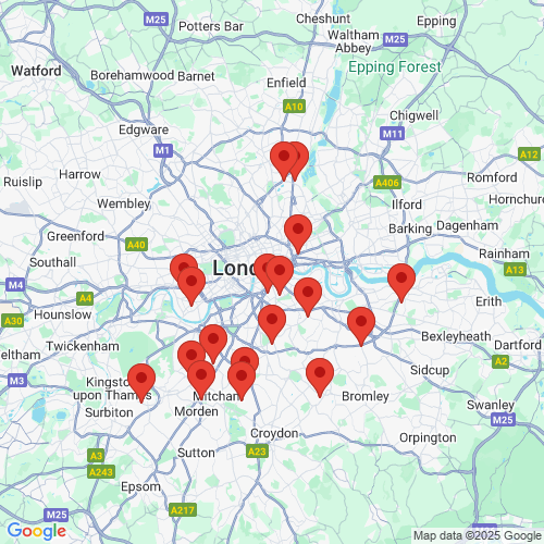 Map of Recent Inspections