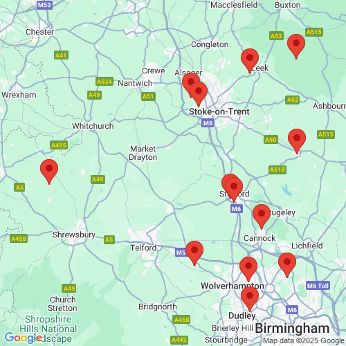 Map of Recent Inspections