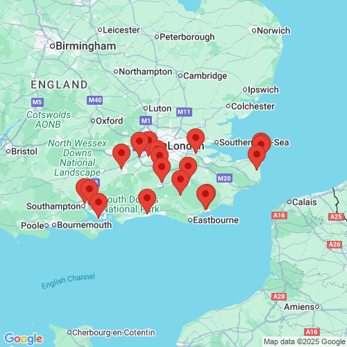 Map of Recent Inspections