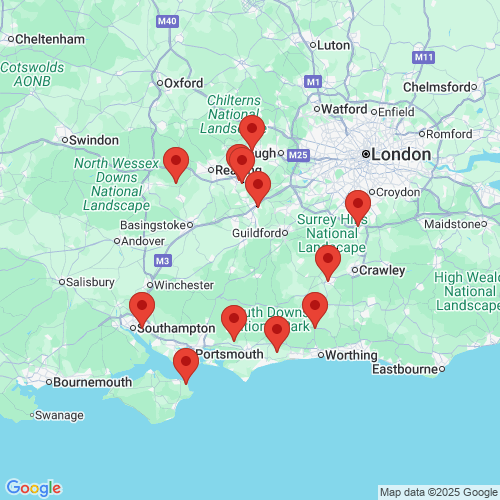 Map of Recent Inspections