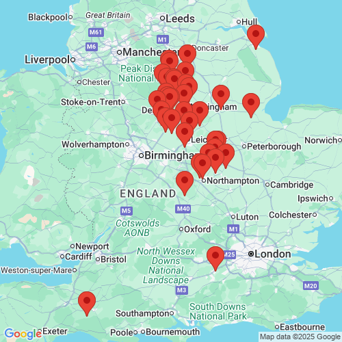 Map of Recent Inspections