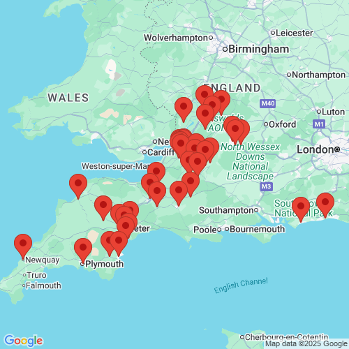 Map of Recent Inspections