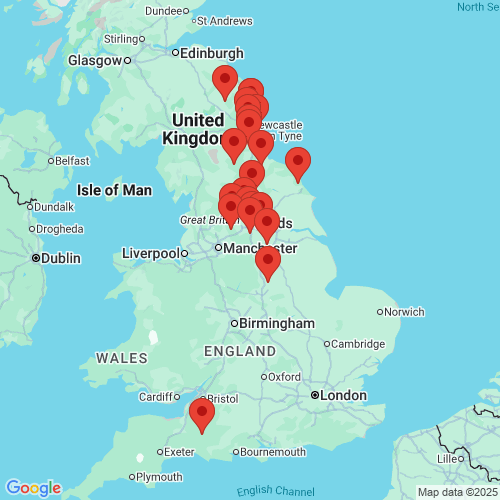 Map of Recent Inspections
