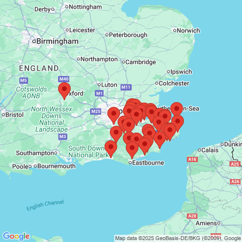 Map of Recent Inspections