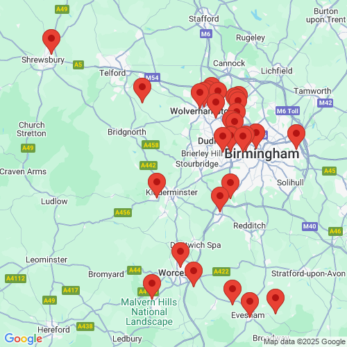 Map of Recent Inspections