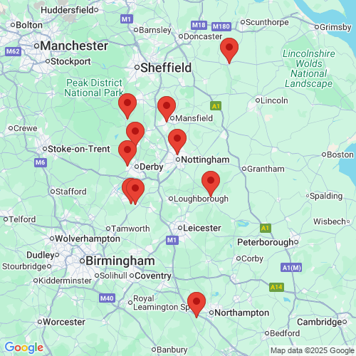 Map of Recent Inspections