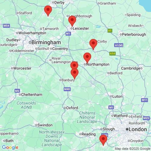 Map of Recent Inspections