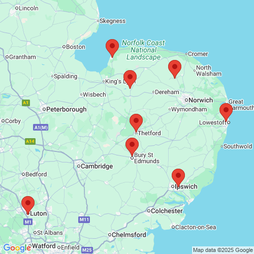 Map of Recent Inspections