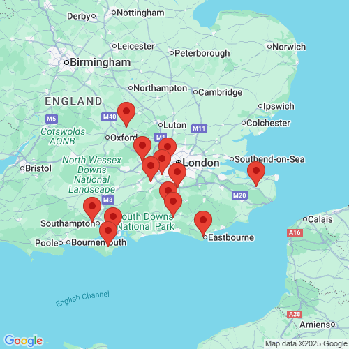 Map of Recent Inspections