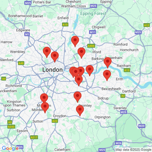 Map of Recent Inspections