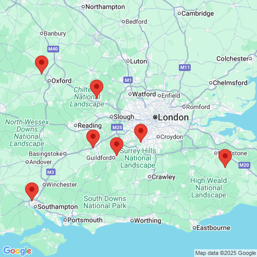 Map of Recent Inspections