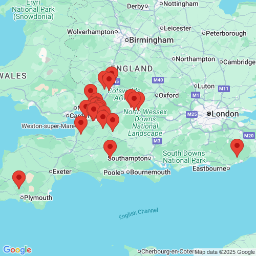 Map of Recent Inspections