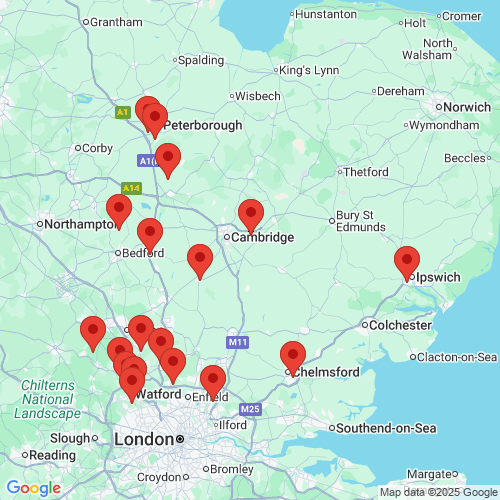 Map of Recent Inspections