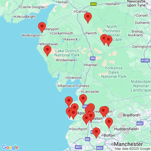 Map of Recent Inspections