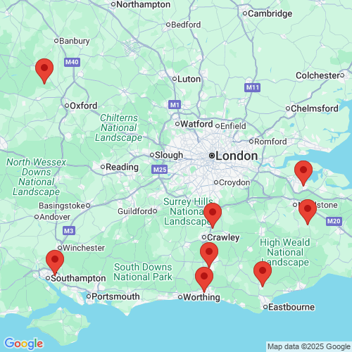 Map of Recent Inspections