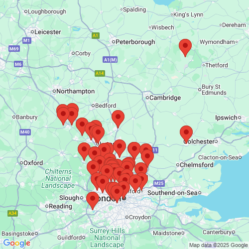 Map of Recent Inspections