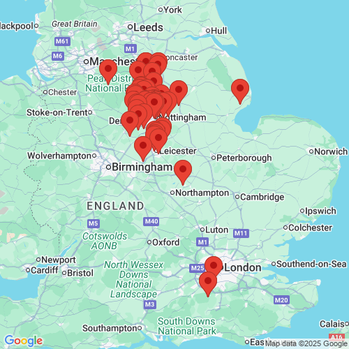 Map of Recent Inspections
