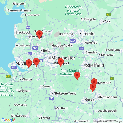 Map of Recent Inspections