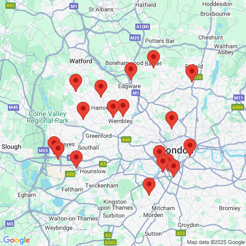 Map of Recent Inspections