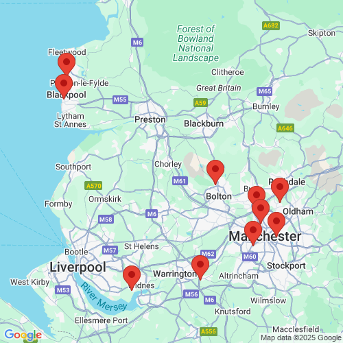 Map of Recent Inspections