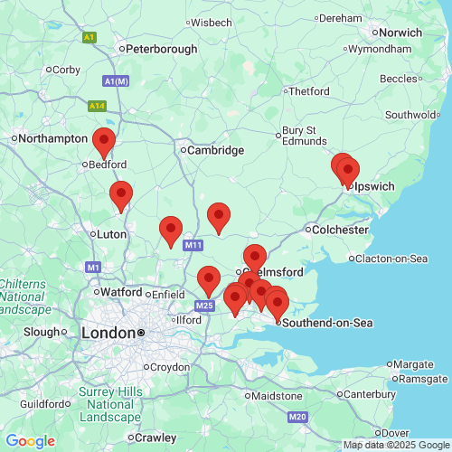 Map of Recent Inspections