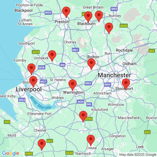 Map of Recent Inspections