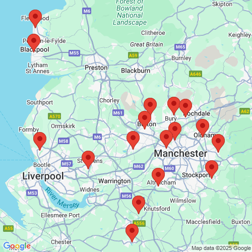 Map of Recent Inspections