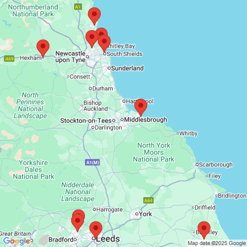 Map of Recent Inspections