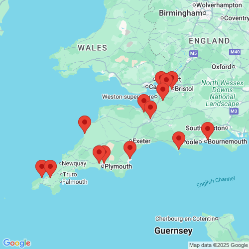 Map of Recent Inspections