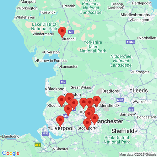 Map of Recent Inspections