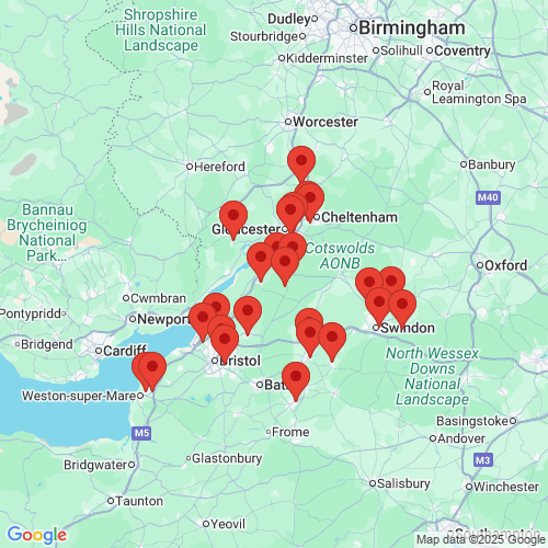 Map of Recent Inspections