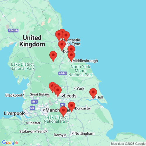 Map of Recent Inspections