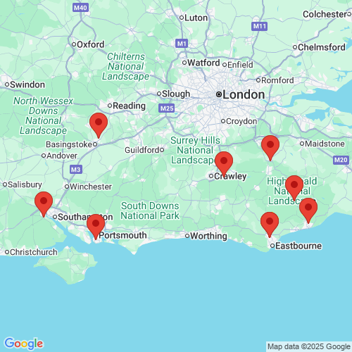 Map of Recent Inspections