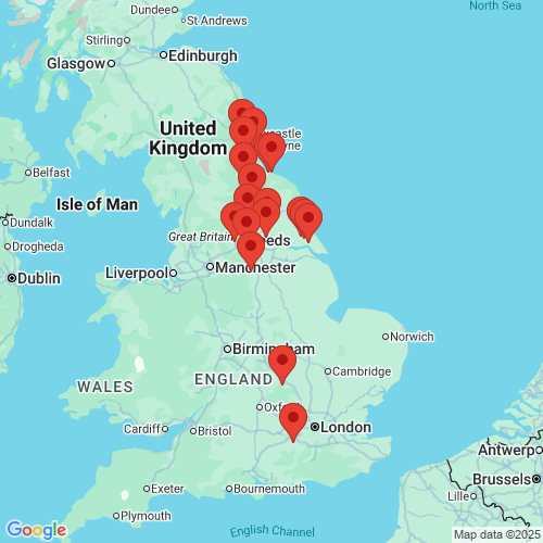 Map of Recent Inspections