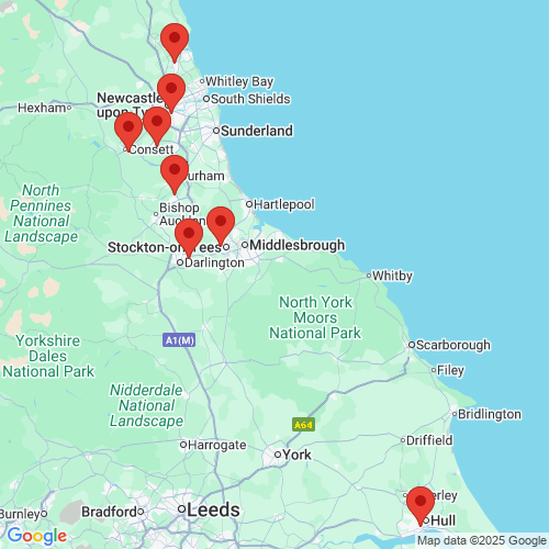 Map of Recent Inspections
