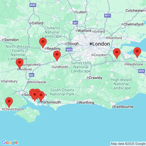 Map of Recent Inspections