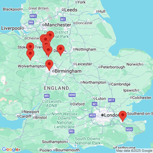 Map of Recent Inspections