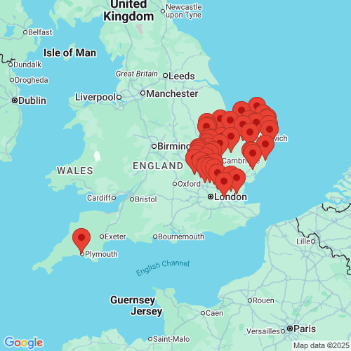 Map of Recent Inspections
