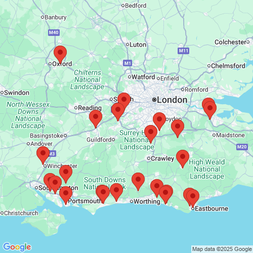 Map of Recent Inspections