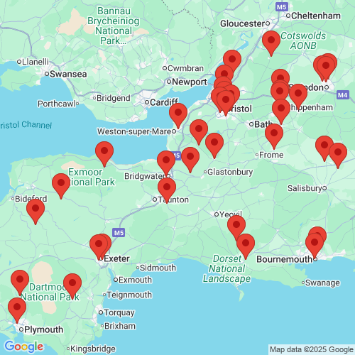 Map of Recent Inspections