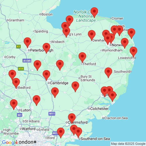 Map of Recent Inspections