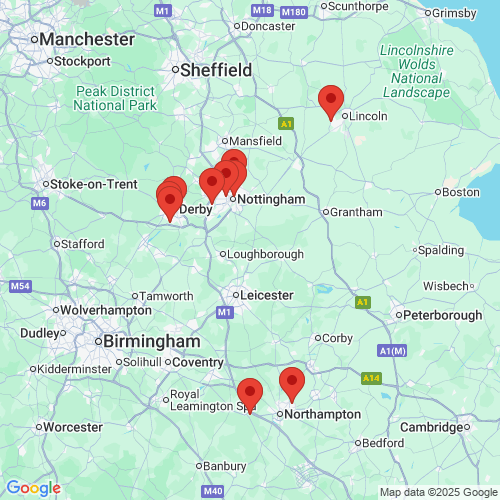 Map of Recent Inspections
