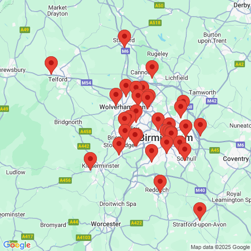 Map of Recent Inspections