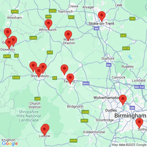 Map of Recent Inspections
