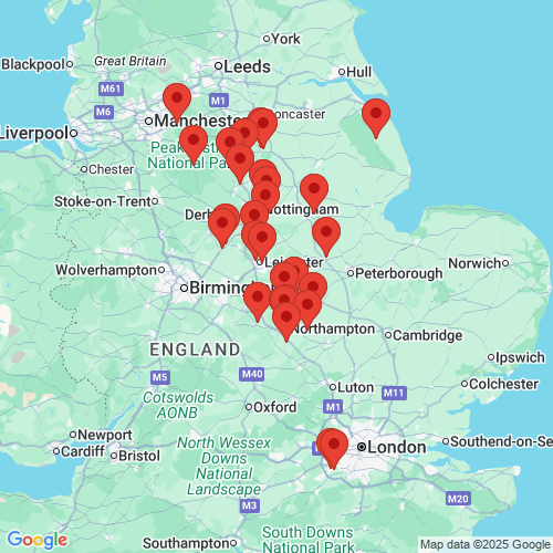 Map of Recent Inspections