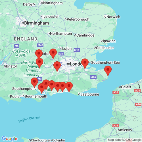Map of Recent Inspections